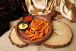 Peri Peri French Fries with cheese dip
